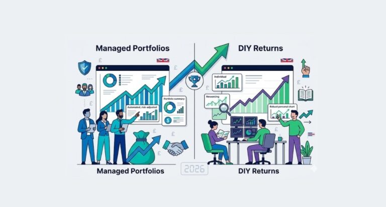 Best performing stocks and shares ISA comparison showing managed portfolio returns from leading UK platforms